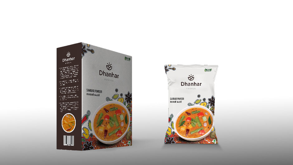 Branding  & Packaging done for dhanhar