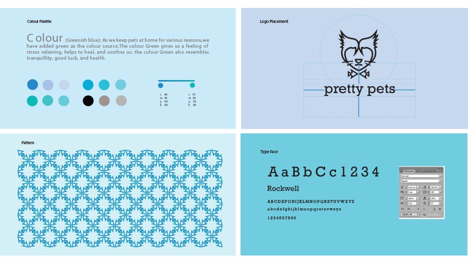  Creative Branding done for Pretty Pets
