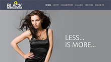 Website  Design done for Black